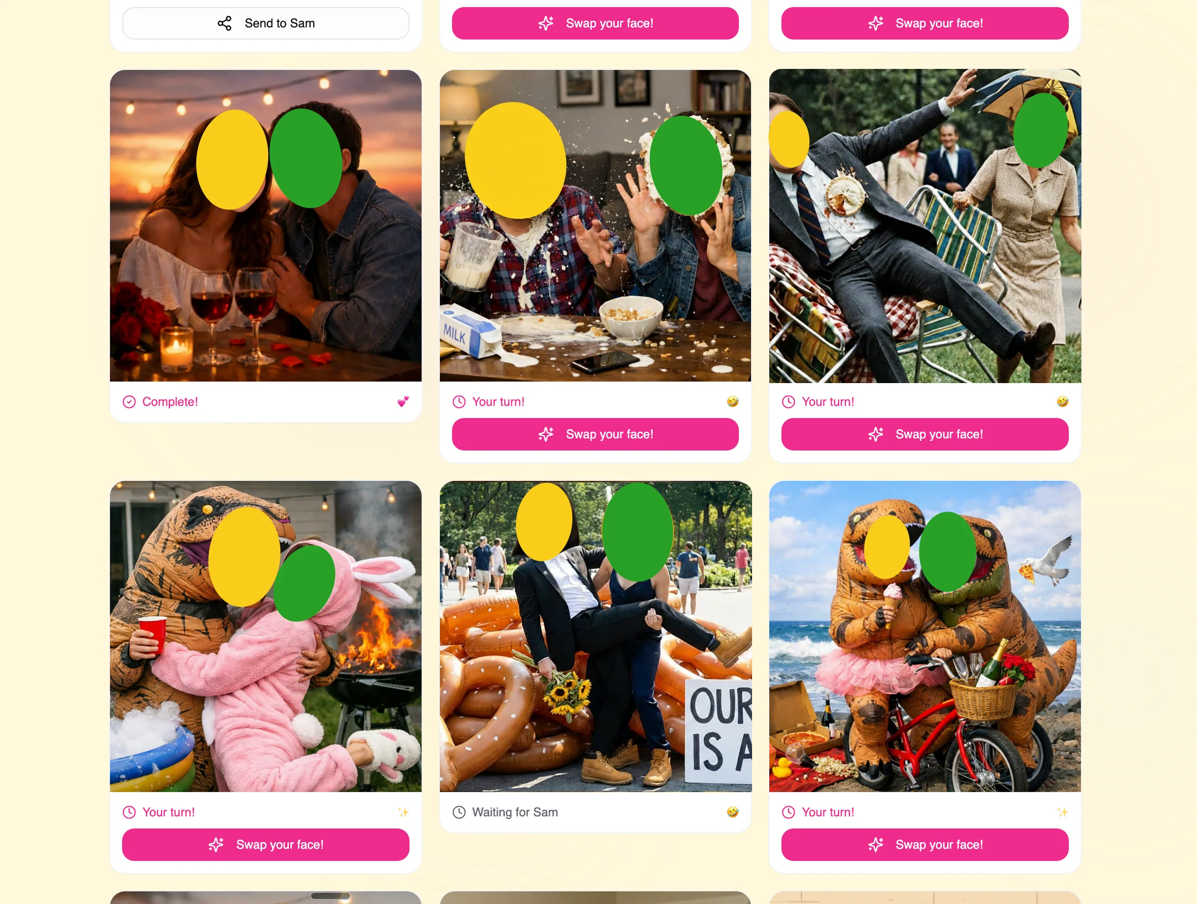 SnapSwap Image Gallery